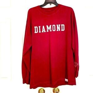 DIAMOND CO. LONG SLEEVE SKATEBOARDING TEE SIZE L